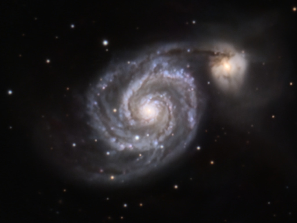 La galaxie du Tourbillon (M51)